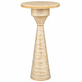 Tara Side Table, Travertine
