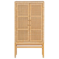 Amara Cabinet, Natural-Furniture - Storage-High Fashion Home