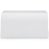 Hump Coffee Table, White-Furniture - Accent Tables-High Fashion Home