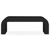 Hump Coffee Table, Black-Furniture - Accent Tables-High Fashion Home