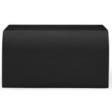 Hump Coffee Table, Black-Furniture - Accent Tables-High Fashion Home