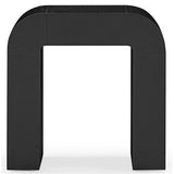 Hump Side Table, Black-Furniture - Accent Tables-High Fashion Home