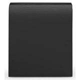 Hump Side Table, Black-Furniture - Accent Tables-High Fashion Home