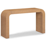 Hump Console Table, Natural