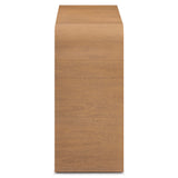 Hump Console Table, Natural