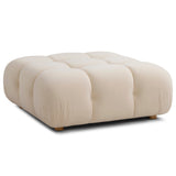 Calliope Modular Ottoman, Off-White
