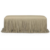 Shag Me Vegan Leather Bench, Tan