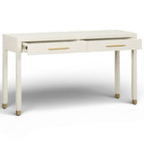 Dani 2-Drawer Console Table, Cream