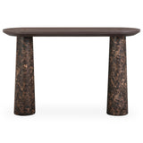 Braya Console Table, Faux Emperador