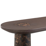 Braya Console Table, Faux Emperador