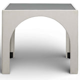 Tomlin Square Mahjong Gaming Table, Cream