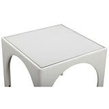 Tomlin Square Mahjong Gaming Table, Cream