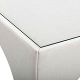Tomlin Square Mahjong Gaming Table, Cream