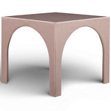 Tomlin Square Mahjong Gaming Table, Light Pink