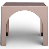 Tomlin Square Mahjong Gaming Table, Light Pink