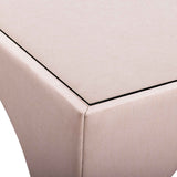 Tomlin Square Mahjong Gaming Table, Light Pink