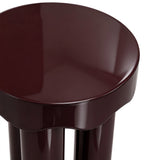 Casper Nesting Side Table Set, Burgundy