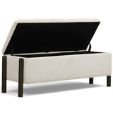 Abby Storage Bench, Brown