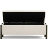Abby Storage Bench, Brown