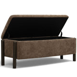 Abby Storage Bench, Brown