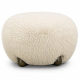 Pucker Ottoman, Natural
