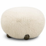 Pucker Ottoman, Natural