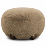 Pucker Ottoman, Taupe