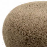 Pucker Ottoman, Taupe