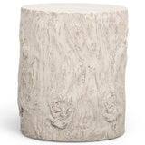 Fawn Outdoor Side Table, Driftwood