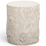 Fawn Outdoor Side Table, Driftwood