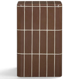 Tatiana Square Outdoor Side Table, Terracotta