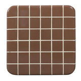 Tatiana Square Outdoor Side Table, Terracotta