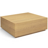 Brienne Square Coffee Table, Natural