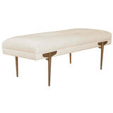 Bruna Bench, Off-White