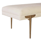 Bruna Bench, Off-White