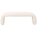 Leigh Channeled Bench, Cream