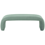 Leigh Channeled Bench, Green