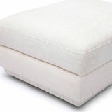 Perry Modular Ottoman, Cream