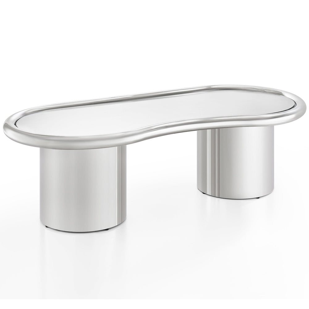 Sorya Coffee Table, Chrome