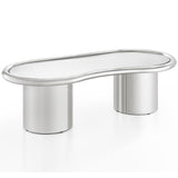 Sorya Coffee Table, Chrome