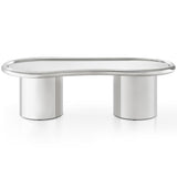 Sorya Coffee Table, Chrome