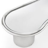 Sorya Coffee Table, Chrome