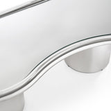 Sorya Coffee Table, Chrome