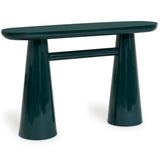 Baila Console Table, Forest Green