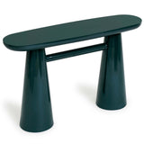 Baila Console Table, Forest Green