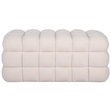 Anita Storage Bench w/ Reversible Tray Top, Cream