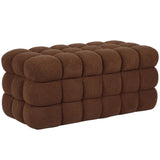 Anita Storage Bench w/ Reversible Tray Top, Brown