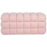 Anita Storage Bench w/ Reversible Tray Top, Pink