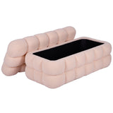Anita Storage Bench w/ Reversible Tray Top, Pink