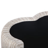 Lilou Storage Stool, Cream